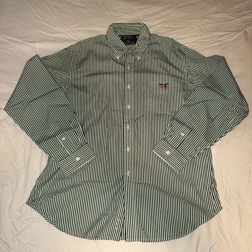 American Living Men’s Button-Down Collar Long Sleeve Shirt